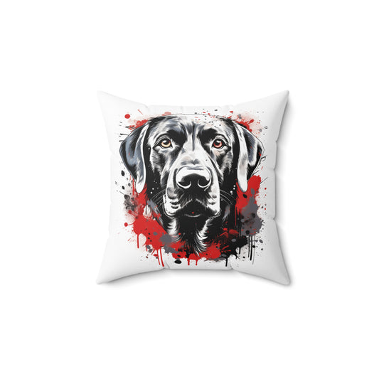 Labrador Love - Comforting Labrador Retriever Decorative Pillow