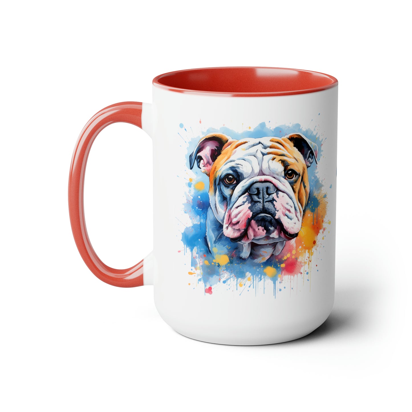 Charming English Bulldog Brew Mug, 15oz