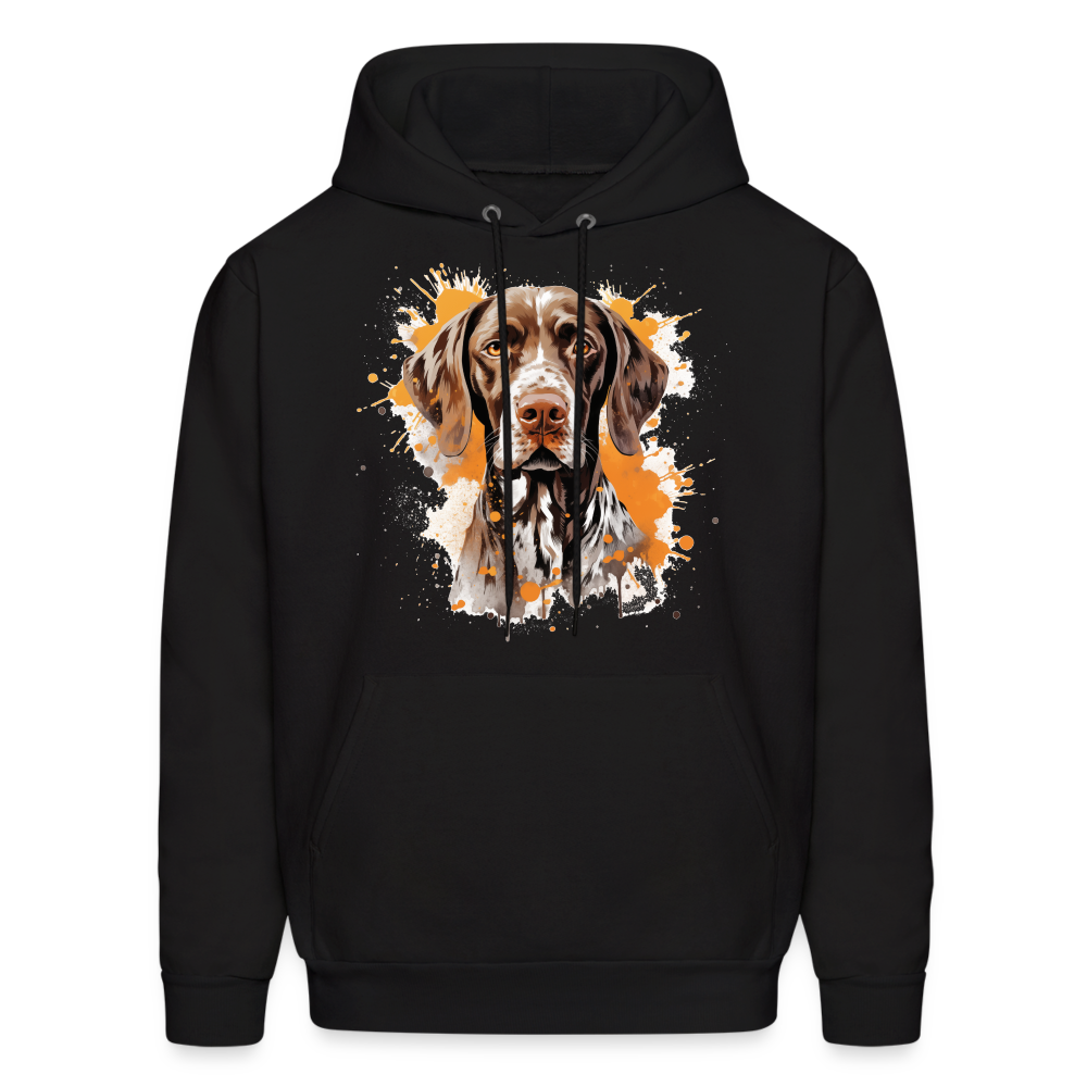 Pointer Perfection - Dedicated Hoodie for German Shorthaired Pointer Admirers - black