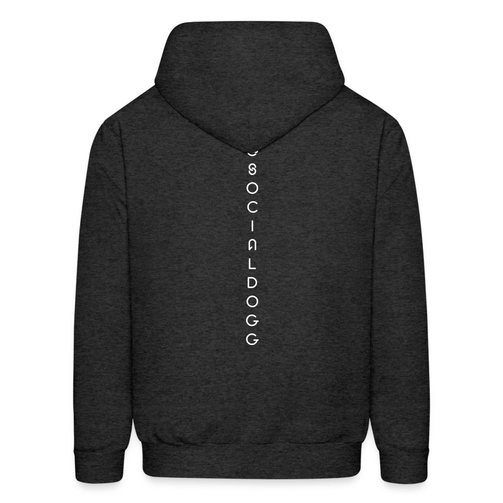 Dachshund Devotion - Cozy Hoodie for Dachshund Enthusiasts - charcoal grey
