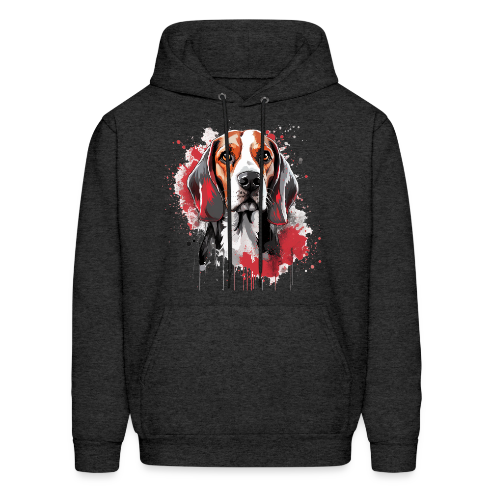 Beagle Bliss - Ultimate Cozy Hoodie for Beagle Enthusiasts - charcoal grey