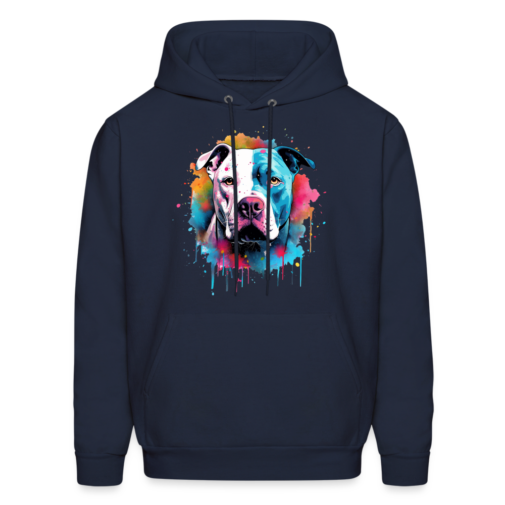 American Bully Pride - Bold & Comfortable Hoodie for Bully Breed Fans - navy