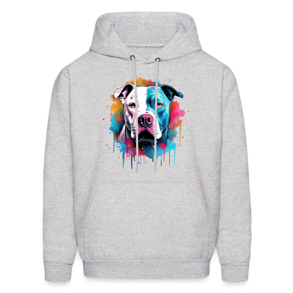 American Bully Pride - Bold & Comfortable Hoodie for Bully Breed Fans - ash 