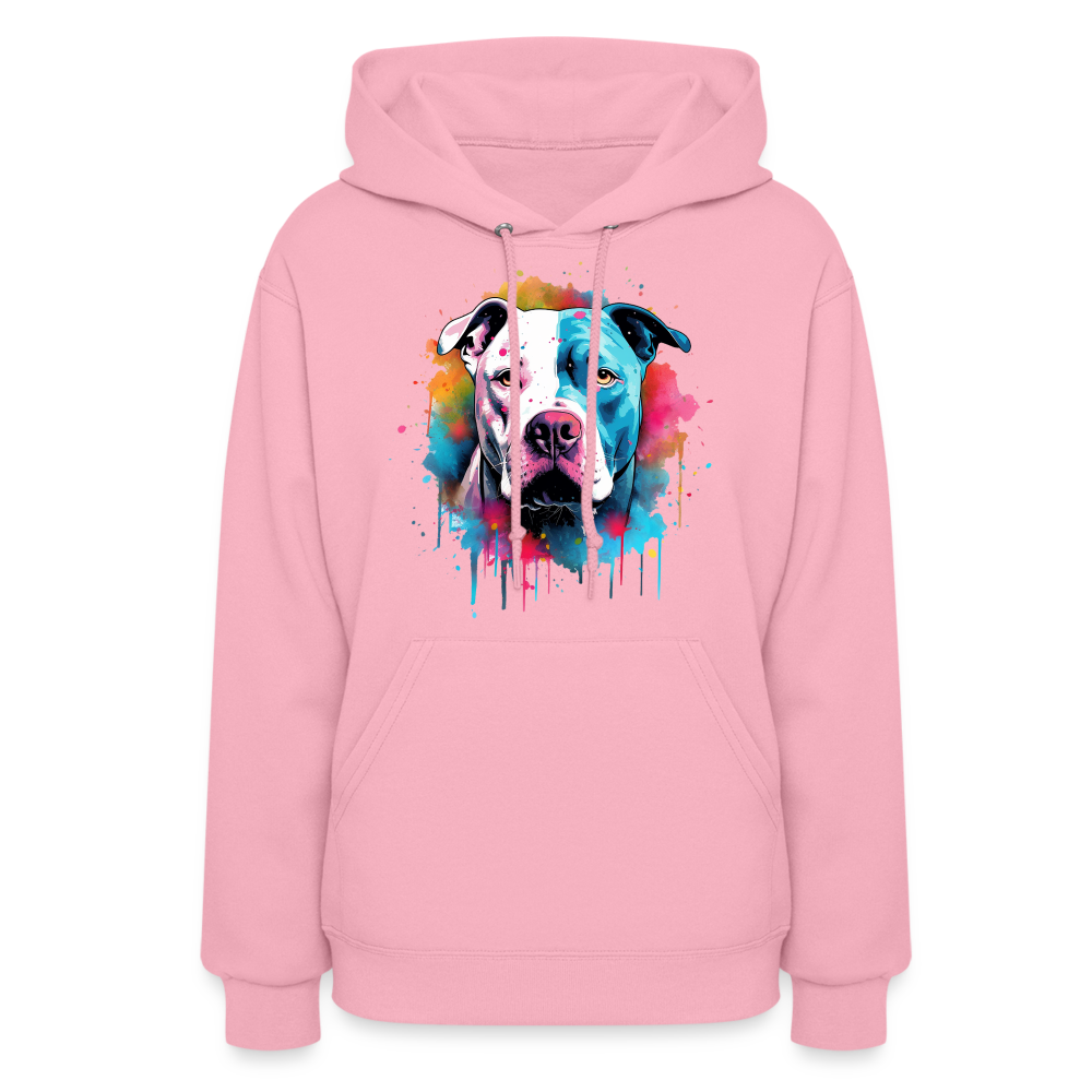 American Bully Pride - Bold & Comfortable Hoodie for Bully Breed Fans - classic pink