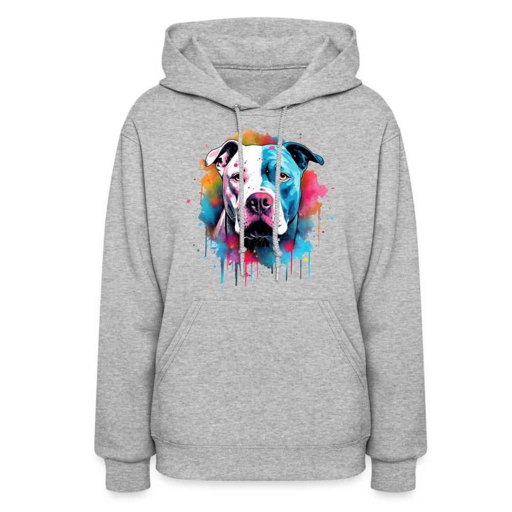 American Bully Pride - Bold & Comfortable Hoodie for Bully Breed Fans - heather gray