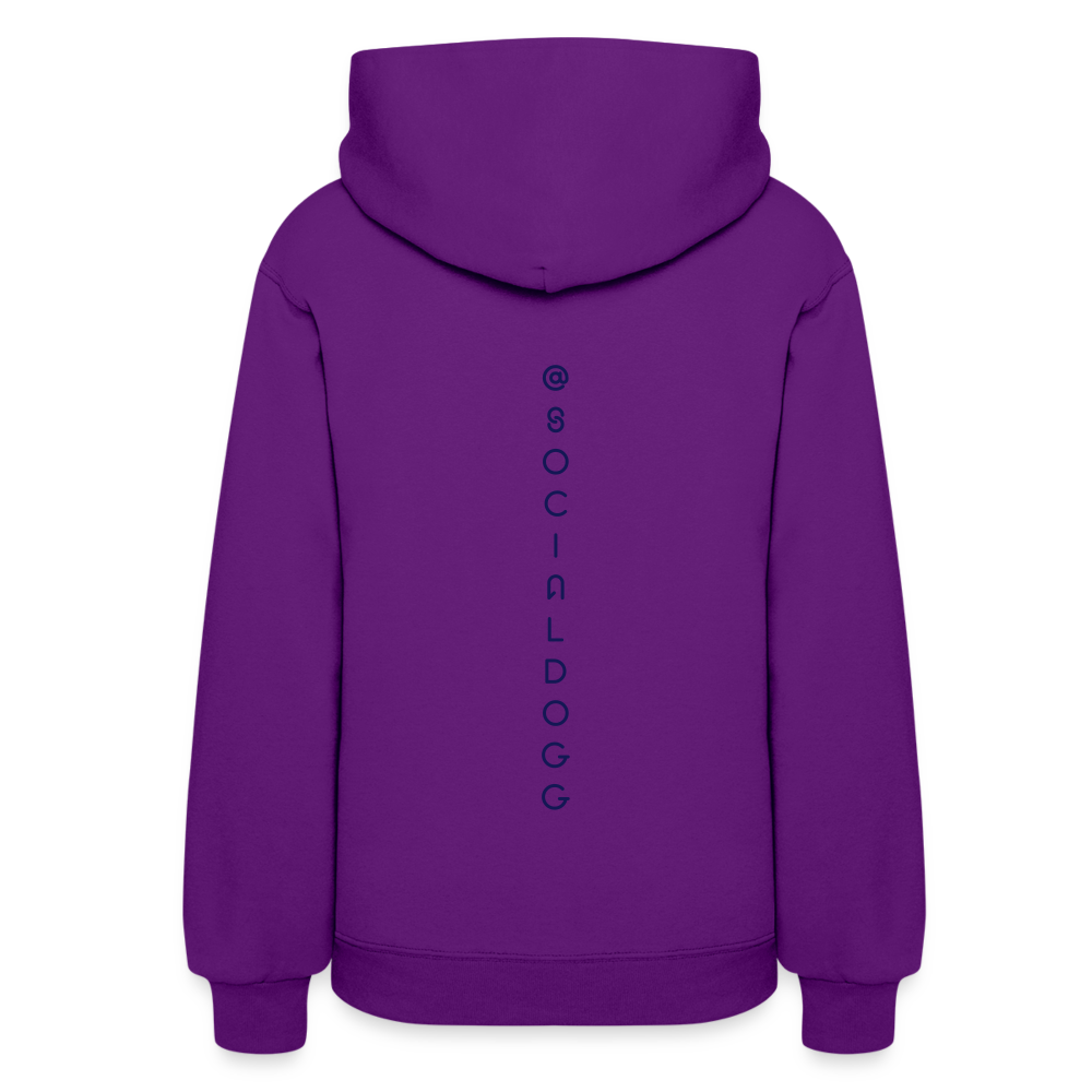 American Bully Pride - Bold & Comfortable Hoodie for Bully Breed Fans - purple