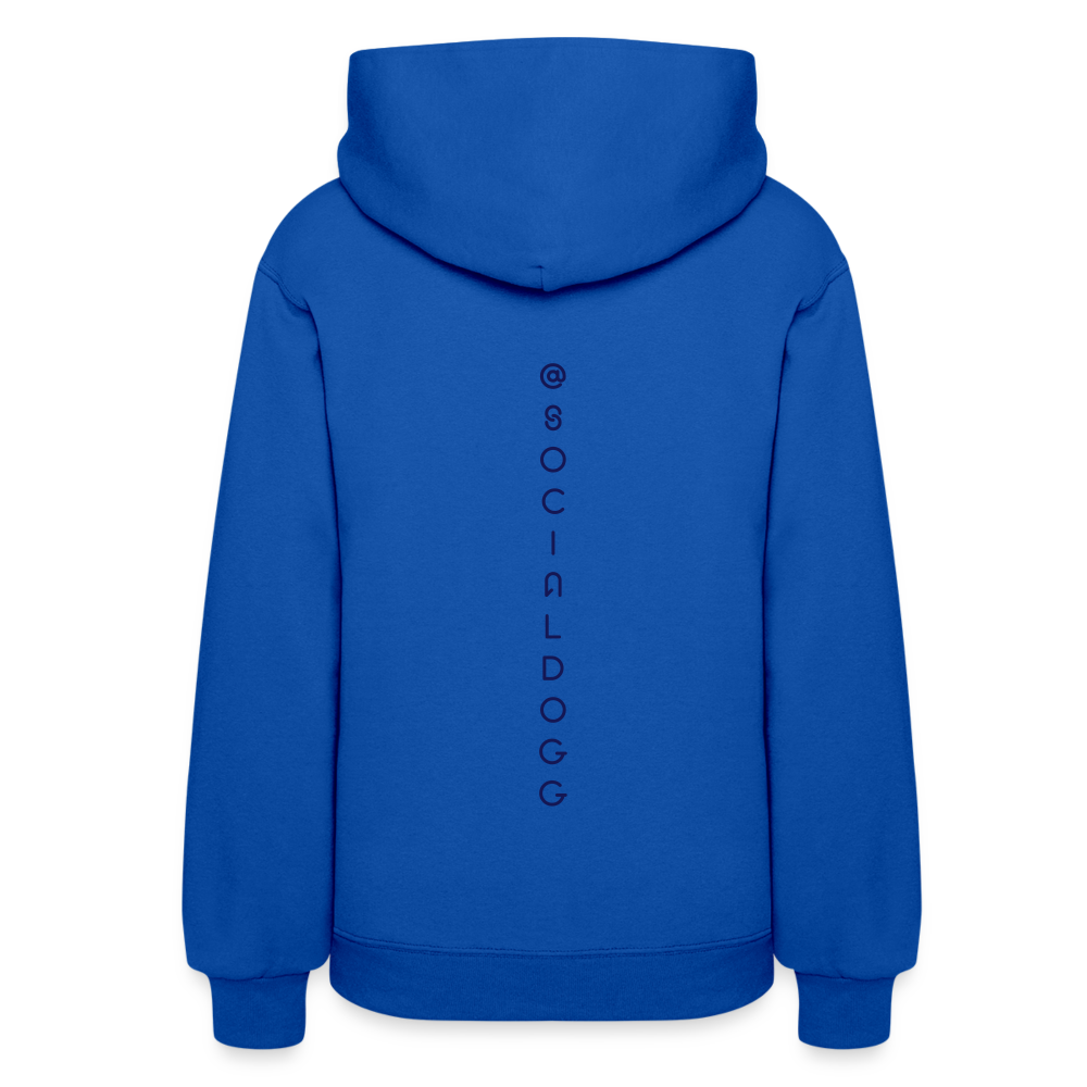 Dachshund Devotion - Cozy Hoodie for Dachshund Enthusiasts - royal blue