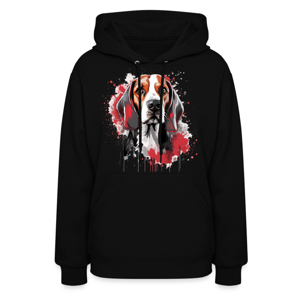 Beagle Bliss - Ultimate Cozy Hoodie for Beagle Enthusiasts - black