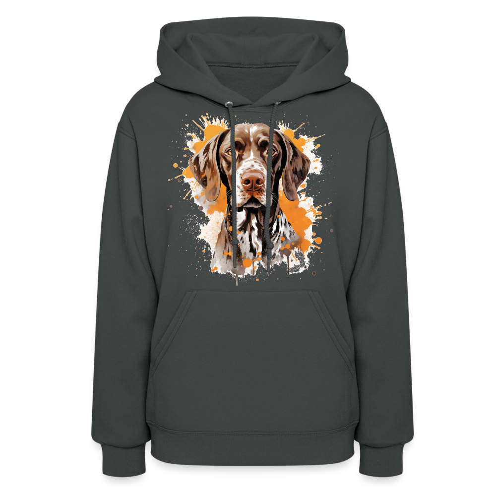 Pointer Perfection - Dedicated Hoodie for German Shorthaired Pointer Admirers - asphalt