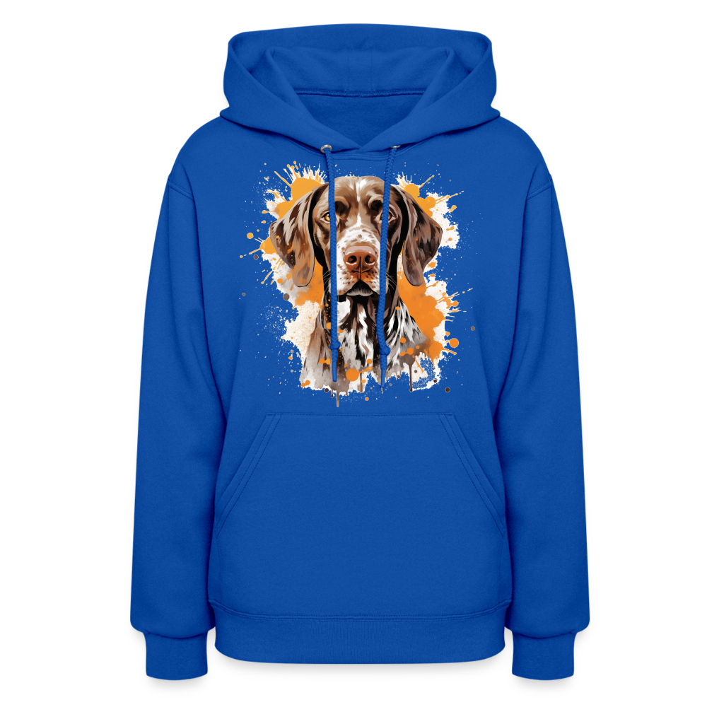 Pointer Perfection - Dedicated Hoodie for German Shorthaired Pointer Admirers - royal blue