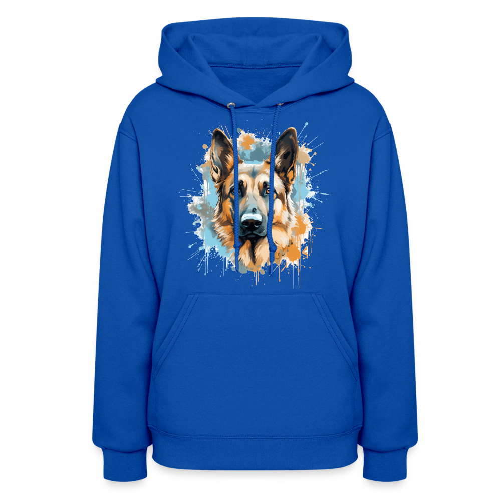 German Shepherd Guardian Hoodie - royal blue