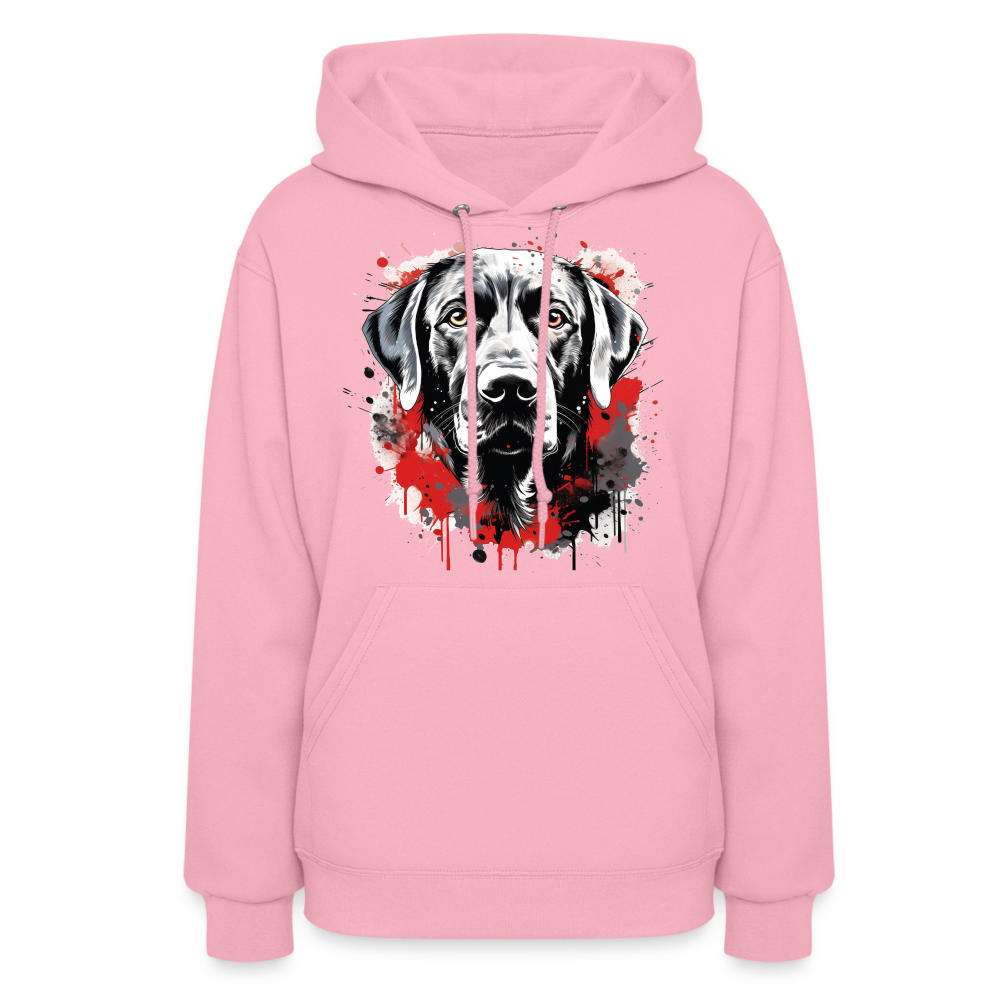 Labrador Loyalty - Ultimate Comfort Hoodie for Labrador Retriever Lovers - classic pink
