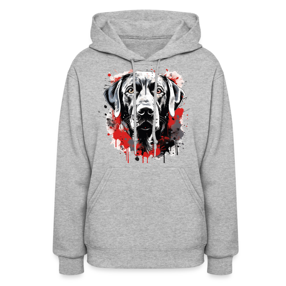 Labrador Loyalty - Ultimate Comfort Hoodie for Labrador Retriever Lovers - heather gray