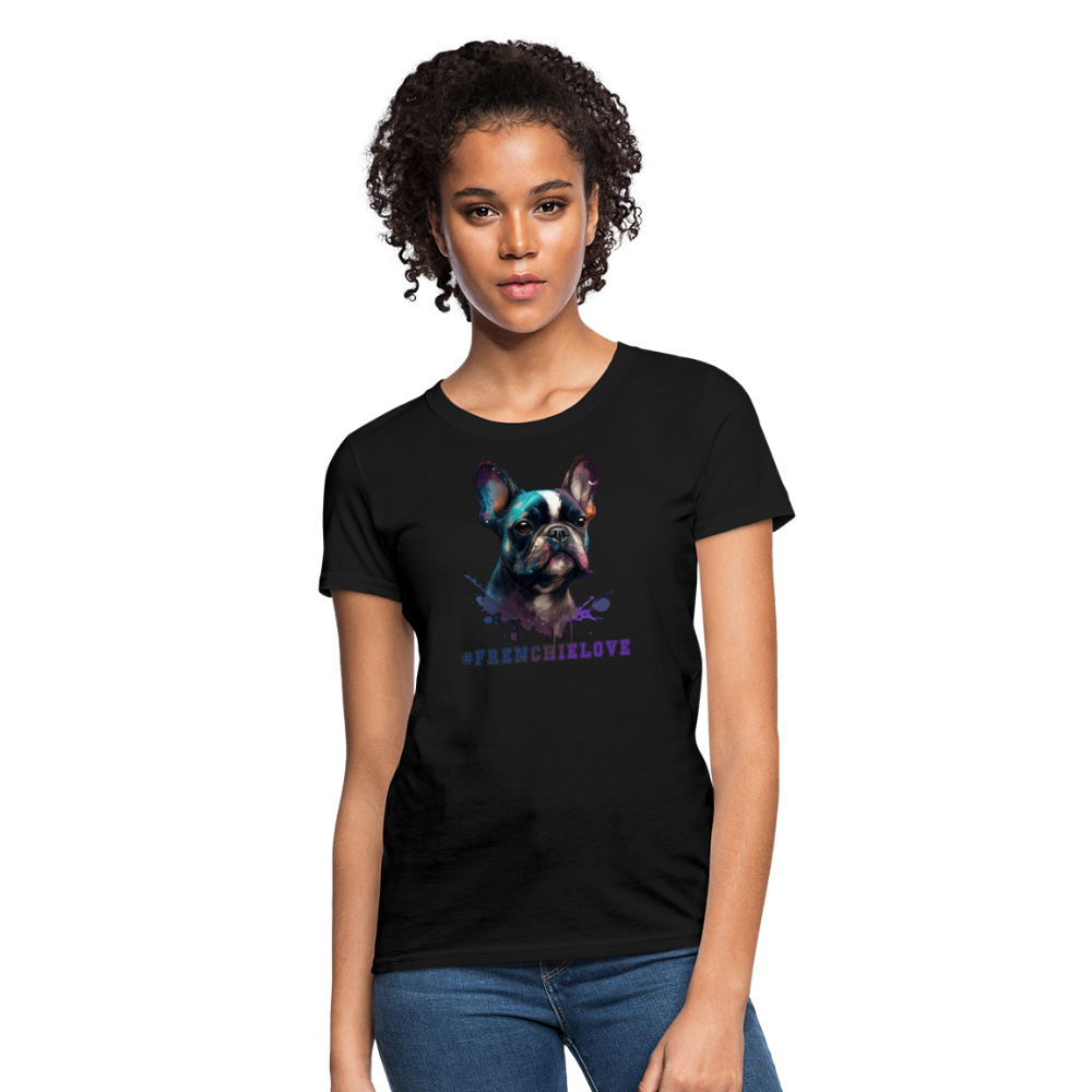 #FrenchieLove Tee - black