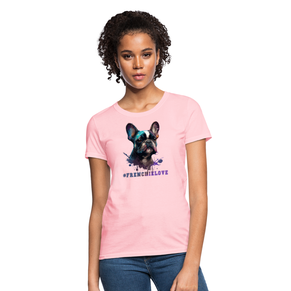 #FrenchieLove Tee - pink