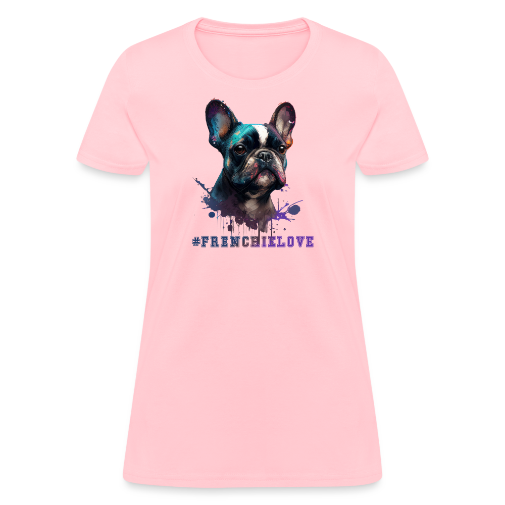 #FrenchieLove Tee - pink