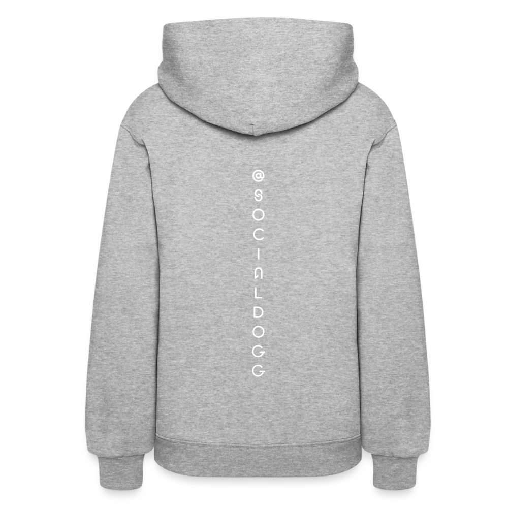 German Shepherd Guardian Hoodie - heather gray