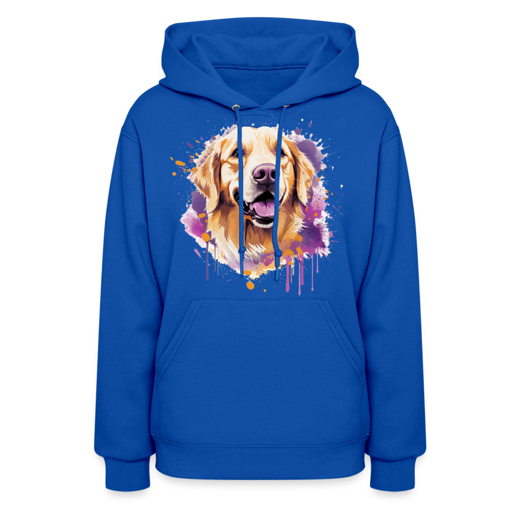 Golden Moments - Warm Hoodie for Golden Retriever Lovers - royal blue