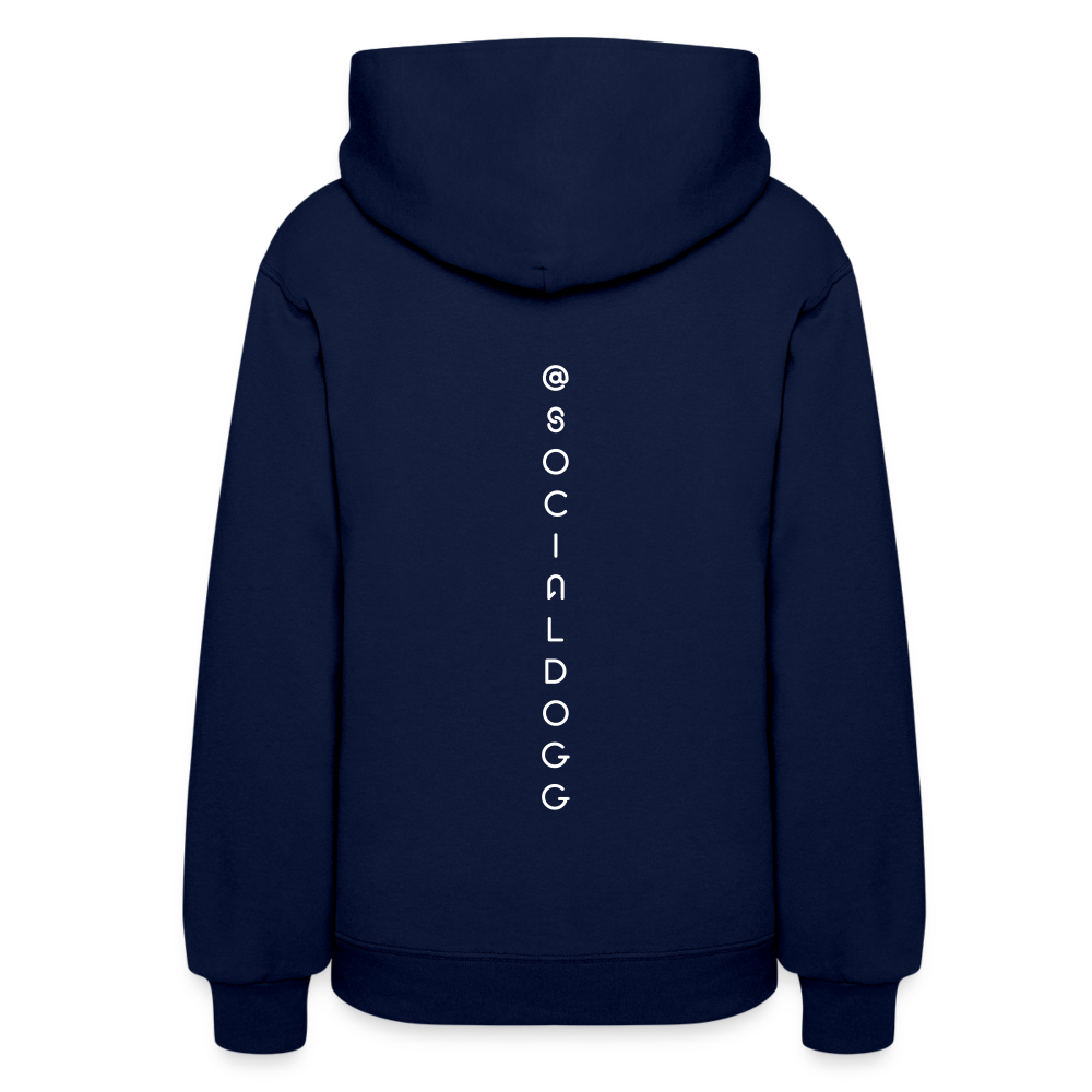 Golden Moments - Warm Hoodie for Golden Retriever Lovers - navy