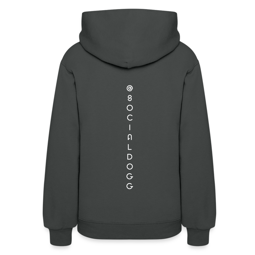 Labrador Loyalty - Ultimate Comfort Hoodie for Labrador Retriever Lovers - asphalt