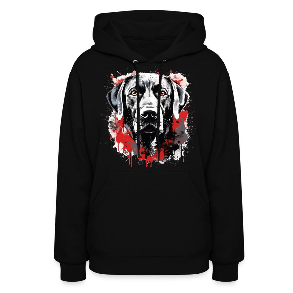 Labrador Loyalty - Ultimate Comfort Hoodie for Labrador Retriever Lovers - black